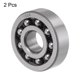 thumbnail image 3 of 2uds 1029 Autoalineación Bola Rodamientos 9mm Interior Diámetro 26mm OD 8mm Grosor Abierto Tipo Nylon Jaula para Transmisión Unique Bargains rodamientos de bolas autoalineables, 3 of 5