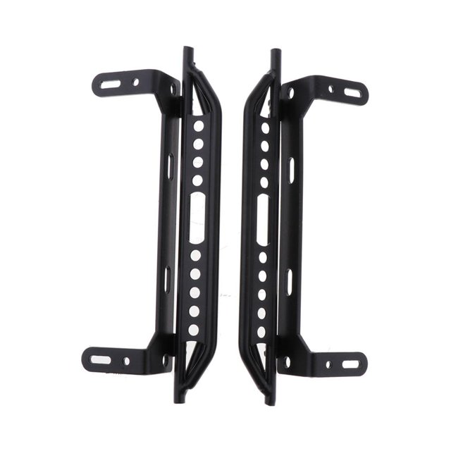 Acc de placa de pedal RC 1 Par Pedal de Metal 4 1:10 RC Crawler Car Actualización de Piezas Magideal Acc de placa de pedal RC