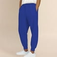 thumbnail image 5 of Bovemsi Lounge Pants Women Mens Pants Casual Solid Color Track Cuff Workout With Pocket Hiking Pants, 5 of 9