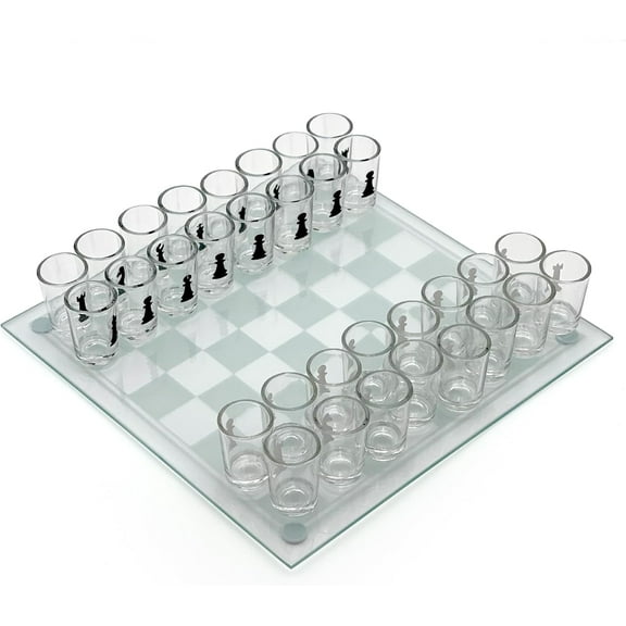 Drinking Shot Glass Chess Set