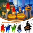 thumbnail image 4 of Halloween Decor - Party Balloon - Two Floating Fireballs - 2Pcs Halloween Floating Fire Artificial Fakefire Floating Props No Flame Illuminated Floating Fireballs, 4 of 9