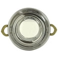 thumbnail image 5 of Verka Copper Hammered Karahi with Stainless Steel Interior, 3.5 inch, 5 of 5