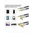 thumbnail image 3 of 3.5mm Male To Male Stereo Audio Cable 3.5Aux Cord With Right Angled Connectors Optional For Headphones And Speakers, 3 of 10