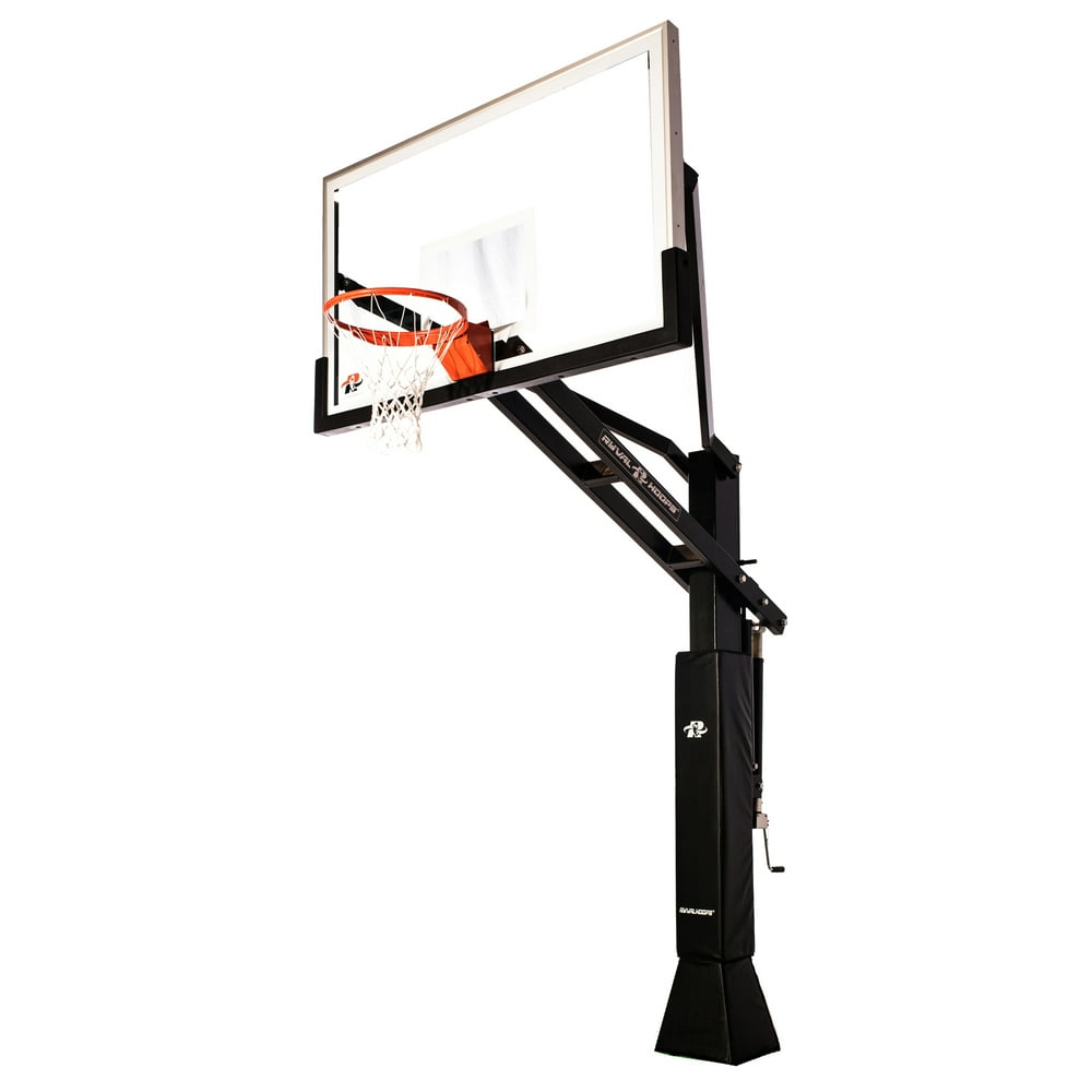 Ryval Hoops C872 InGround Basketball Hoop System with 72 inch Arena