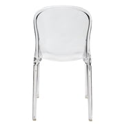 CSP Commerical Seating Products Clear Genoa Chairs