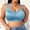 A1_Blue, variant on Women's Plus Size Satin Deep V Neck Mesh Oversized Comfort Support Bralette Soft Everyday Underwear Plus Size Wireless Bra Full Coverage Seamless Tshirt Bras with Support and Lift Beige L