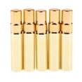 thumbnail image 2 of Botella de Bomba de vacía Macarena Atomizadores de perfume 5pcs 5 ml dorado, 2 of 8