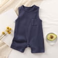 thumbnail image 2 of Newborn Baby Boy Golf Outfit Smocked Golf Cart Bubble Romper Ruffle Onesie Bodysuit Infant Summer Clothes 6-12 Months 12-24 Months 2t 3t 4t 5t 6t 7t 8t 9t Children 3-6 Months, 2 of 5