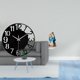 thumbnail image 2 of Reloj de pared grande,Reloj de pared acrílico silencioso y moderno,Reloj de pared grande para oficina,silencioso,fácil de leer y sencillo.,Letrero de mesa,Decoración de escritorio, 2 of 8