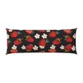 Body Pillow Cover, Abstract cartoon strawberry Body Pillow Cases with