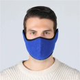 thumbnail image 1 of Máscara facial cálida de invierno, máscara facial de invierno a prueba de viento, a prueba de polvo, antivaho con almohadillas ajustables para los oídos, azul JAMW Sencillez, 1 of 5