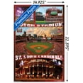 thumbnail image 3 of MLB St. Louis Cardinals - Busch Stadium 16 Wall Poster, 14.725" x 22.375", 3 of 5