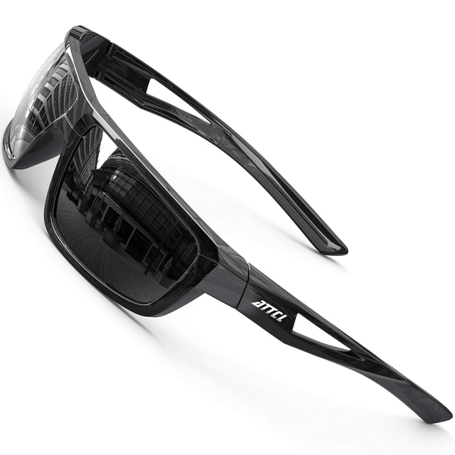 Gafas de sol ATTCL Sports Polarized J2021 para Hombre Negras