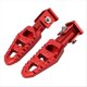 thumbnail image 1 of Motorcycle Rear Foot Pegs for Honda Hawk 250 Footrest Red, 1 of 5