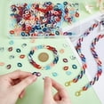 thumbnail image 3 of 540Pcs 9 Colors Acrylic Linking Ring Quick Link Connectors Twist for Curb Chain Making Mixed Color 13x10x3mm Inner Diameter: 7.5x4mm 60pcs/color Material Acrylic, 3 of 6