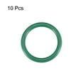 thumbnail image 2 of Fluorine Rubber O Rings, 27mm OD, 20mm Inner Diameter, 3.5mm Width, Seal Gasket Green 10 Pcs, 2 of 3