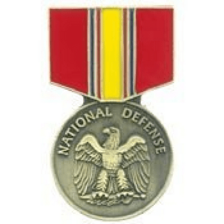 - United States Armed Forces Mini Award Medal Pin - National Defense Medal