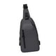 thumbnail image 4 of Bolso de pecho para hombre, bolso de senderismo, minibolso de hombro para senderismo, viajes, gimnasio y trekking. Gris, 4 of 9