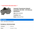 thumbnail image 2 of Automatic Transmission Solenoid - Compatible with 2006 - 2010 Mercury Mountaineer 2007 2008 2009, 2 of 2