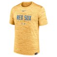thumbnail image 2 of Men's Nike Gold Boston Red Sox City Connect Velocity Practice Performance T-Shirt, 2 of 3