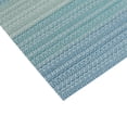 thumbnail image 3 of Unique Bargains Placemats Set of 6 Vinyl Place Mats for Dining Table Weave Table Mats 18" x 12" Blue, 3 of 6