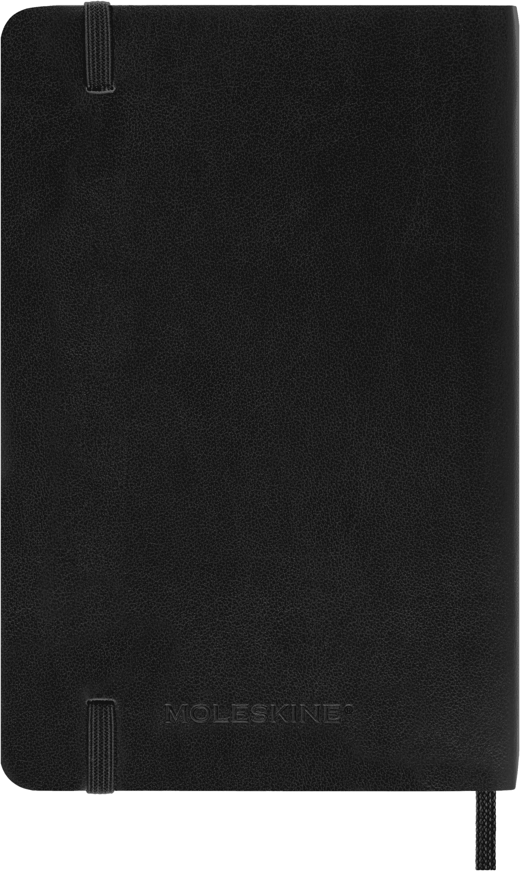 Moleskine Classic Notebook, Soft Cover, Plain, Pocket (3.5" x 5.5"), Black