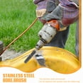 thumbnail image 6 of 5-Piece Stainless Steel Bore Brush Set for Power Drill, Wire Brush Attachment with Hex Shank for Cleaning and Rust Removal, 6 of 7