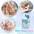 thumbnail image 7 of Kids Piggy Bank for Girls - Toys for 5 6 7 8 9 10 Year Old Girl Birthday Gifts - Electronic Piggy Bank ATM Machine Money Safe for Kids Toys Age 6-8-10, Dinosaur, 7 of 7
