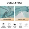 thumbnail image 6 of Round Tablecloth Turquoise Marble Texture Waterproof Oil Proof Polyester Table Cloth Cover Decor for Home Dining Outdoor,Patio,Parties, 54" Dia. Modern Abstract Watercolor Art, 6 of 9