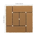 thumbnail image 2 of TABLZONE Outdoor Coffee Plastic Flooring for Patio, Garden, Backyard, and, 2 of 7