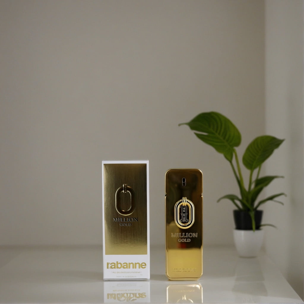 1 Million Gold by Paco Rabanne, 3.4 oz EDP Intense spray for Men