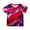 Purple, variant on HUITKMM Boys' Fashion Summer Toddler Boys Girls Independence Day Short Sleeve Prints T Shirt Tops Clothes