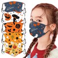 thumbnail image 3 of Mascarillas bucales de algodón, reutilizables para niños, juego de 5 piezas, 3 of 5