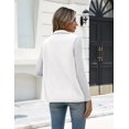 thumbnail image 5 of Zeagoo Womens Outerwear Vests With Pockets Zipper Sleeveless Fleece Jackets Casual Fall Trendy, 5 of 6