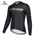 thumbnail image 3 of X-TIGER - Maillot de ciclismo de manga larga para hombre, ropa de ciclismo de montaña profesional de alta calidad para otoño, ajuste mejorado, camiseta de entrenamiento deportivo para ciclismo, 3 of 5