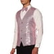 thumbnail image 4 of INSPIRE CHIC Chaleco de lentejuelas brillantes para hombres con corbata de moño XL Rosa, 4 of 6