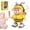 Yellow, variant on Dancing Bee Toy, Abejita Chiquitita with Cool Lights & Dynamic Music, Juguete De Abejita Con Musica, Abejita Bailarina Juguete Moving Eyes, Twisting Body &Moving Legs (Style A)