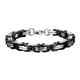 thumbnail image 4 of Collar de Metal Minnieouse Universal para Diferentes Estilos de Moda Cadena de Bordillo Ancho Elegante Intersticial Negro, 4 of 6