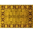 thumbnail image 1 of Ahgly Company Indoor Rectangle Oriental Yellow Industrial Area Rugs, 5' x 7', 1 of 4