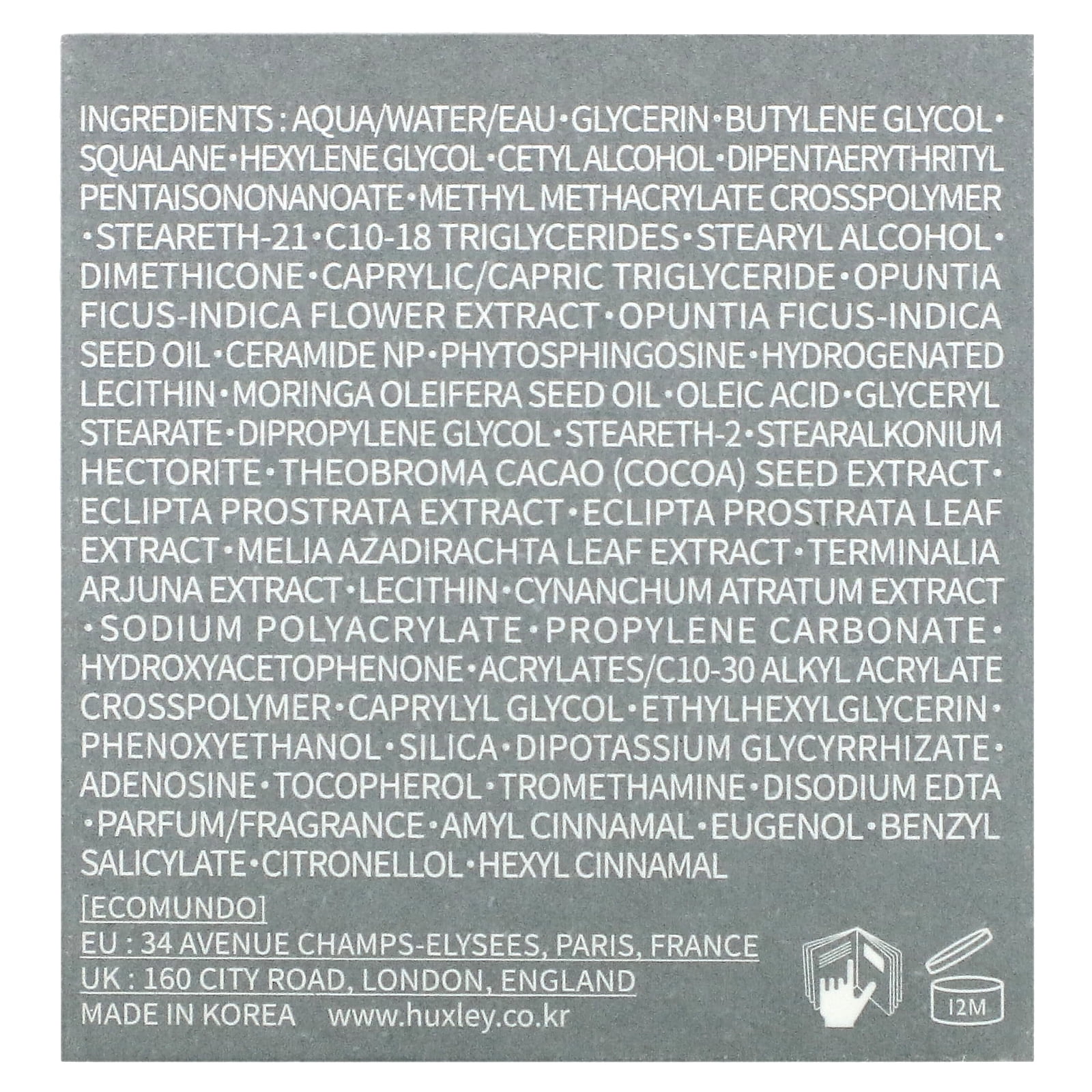 Huxley Eye Cream : Concentrate on 30ml
