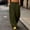 Army Green, variant on Olyvenn Women's High Waist Curved Leg Sweatpants, Solid Color, Elastic Drawstring Waist, Loose Sport Trousers with Pockets Navy S