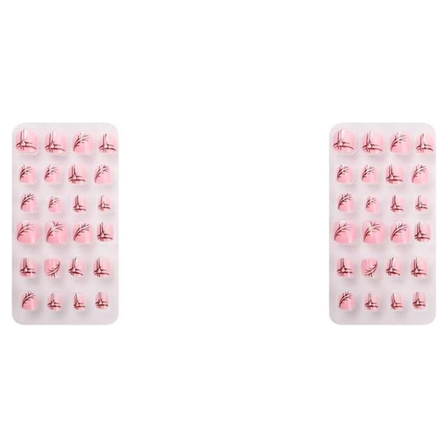 Juego de puntas de uñas artificiales Soidarity PNT-16-09 para niños
