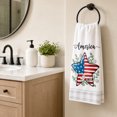 thumbnail image 5 of 2 Pcs Patriotic Towels for Kitchen,4th of July Decorations Star Flag Decor Dish Towels,Hand Towels for Memorial Day,Independence Day Kitchen Supply, 5 of 6