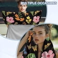 thumbnail image 6 of Garronmavis Tropical Floral Butterfly Car Seat Towel Cover 1 PC Sweat Stain Resistant Breathable with Storage Bag Multi-Functional Universal Fit for Cars SUVs Trucks Sedans Vans Post Workout Use, 6 of 9