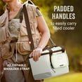 thumbnail image 3 of Coleman XPAND 20Qt Capacity 16-Can Soft Cooler, Beige, 3 of 11
