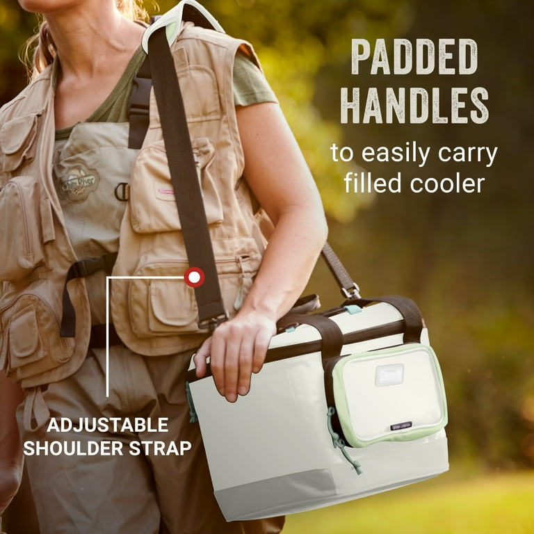 Coleman XPAND 20Qt Capacity 16-Can Soft Cooler, Beige - Walmart.com