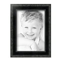 thumbnail image 2 of ArtToFrames 7" x 10" Black Engraved Edges Picture Frame, 7x10 inch Black Wood Poster Frame (WOM-4055), 2 of 8