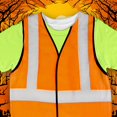 thumbnail image 5 of Halloween Road Worker Construction Vest Costume All Over Toddler T Shirt Multi 2T, 5 of 7