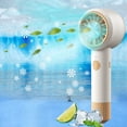 thumbnail image 1 of Ventilador, ventilador de techo, ventilador de escritorio, ventilador portátil Mini ventilador de mano con 6 velocidades de viento Ventilador portátil con carga USB Mini ventilador de mano, 1 of 6