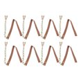 thumbnail image 1 of Cadena Para Nieve Antideslizante, Ajuste Universal, 8 Piezas, Cadena Para Neumáticos De Nieve De Bajo Ruido Para Neumáticos De 165 A 265 Mm De Ancho Para SUV, 1 of 7
